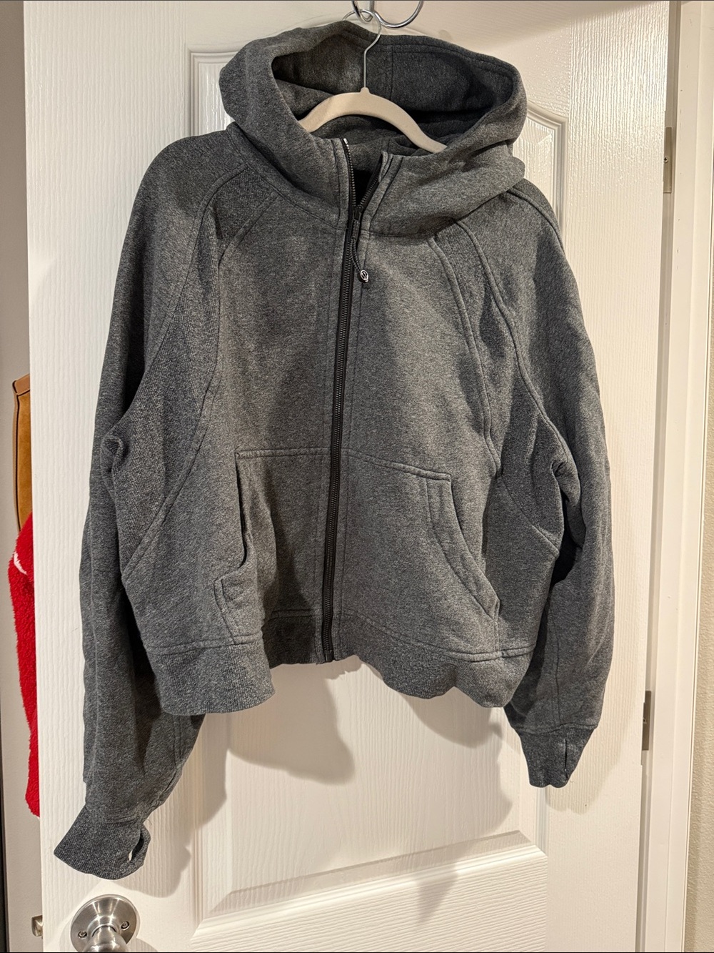 Women’s Lululemon oversized full Zip-Up Jacket - Gray